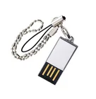 Bulk cheap Mini Pendrives Metal USB Flash drives keychain stick with logo printing