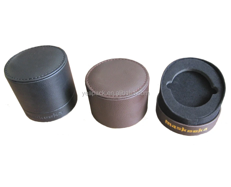 PU Cylinder Coin Packaging Box