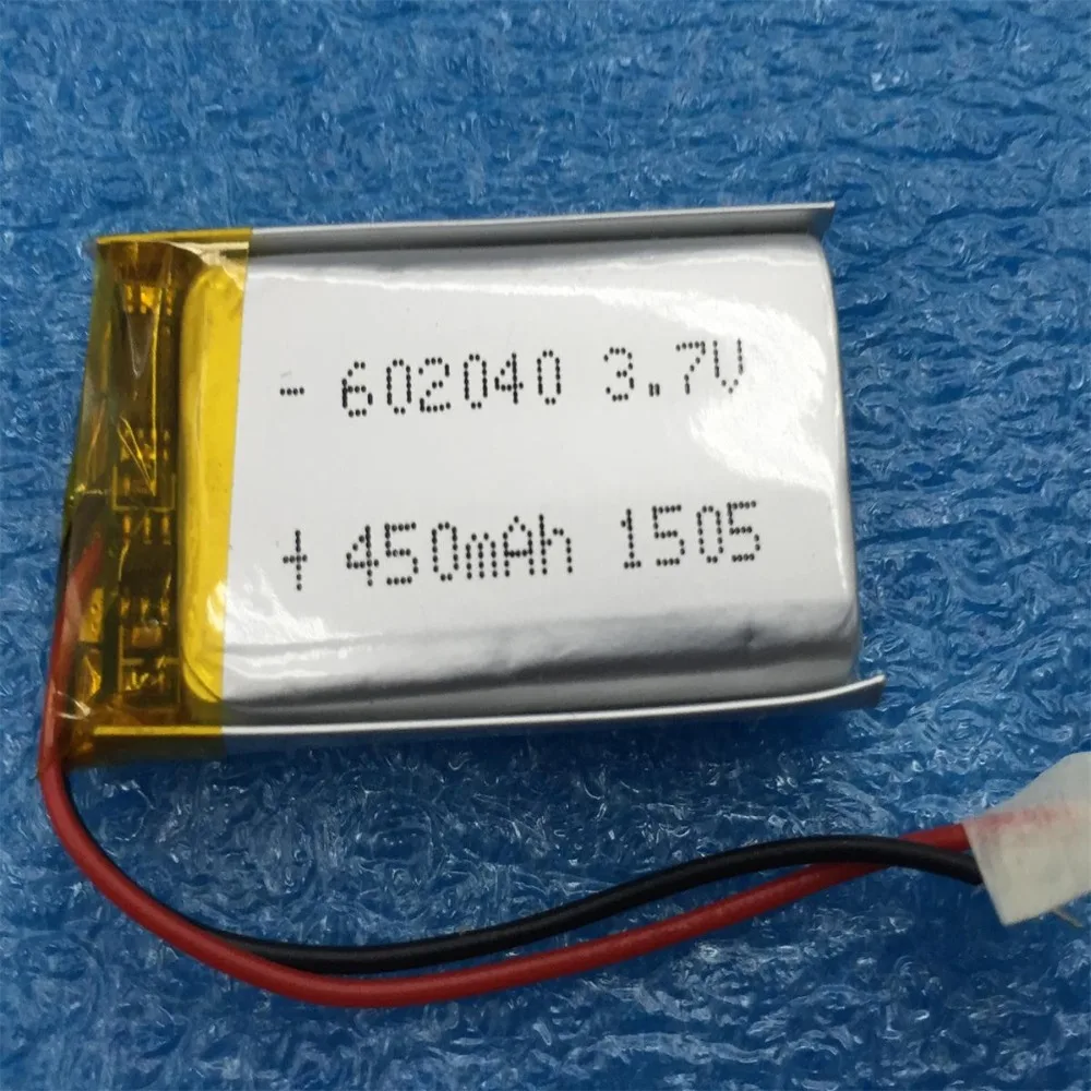 6 × 20 × 40ミリメートル450 mah 3.7ボルト充電式リチウムポリマー電池セルでpcmとワイヤ-二次電池問屋・仕入れ・卸・卸売り
