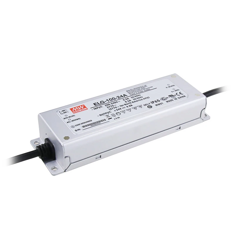 Mean well ELG-100-24B-3Y 100W 24v dimmable driver 0~10V dimming 100W 24v led driver
