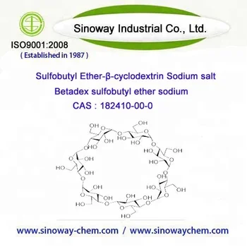 Sulfobutyl Ether Beta Cyclodextrin Cas 182410 00 0 Buy Sulfobutyl