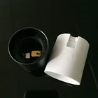 E27 smooth plastic lamp holder for droplight