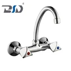 Brass kitchen faucet home and hotel kitchen common used sink mixer