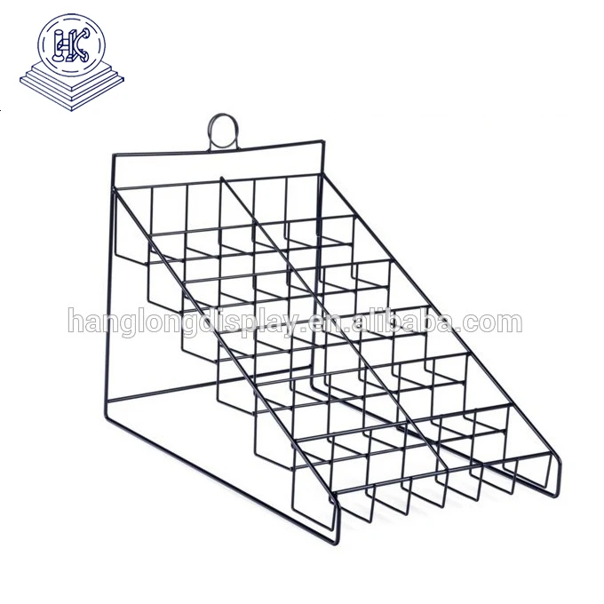 Countertop Book Black Metal Wire Grid Display Shelf Rack Buy