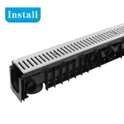 galvanized steel grate cover trench drainage