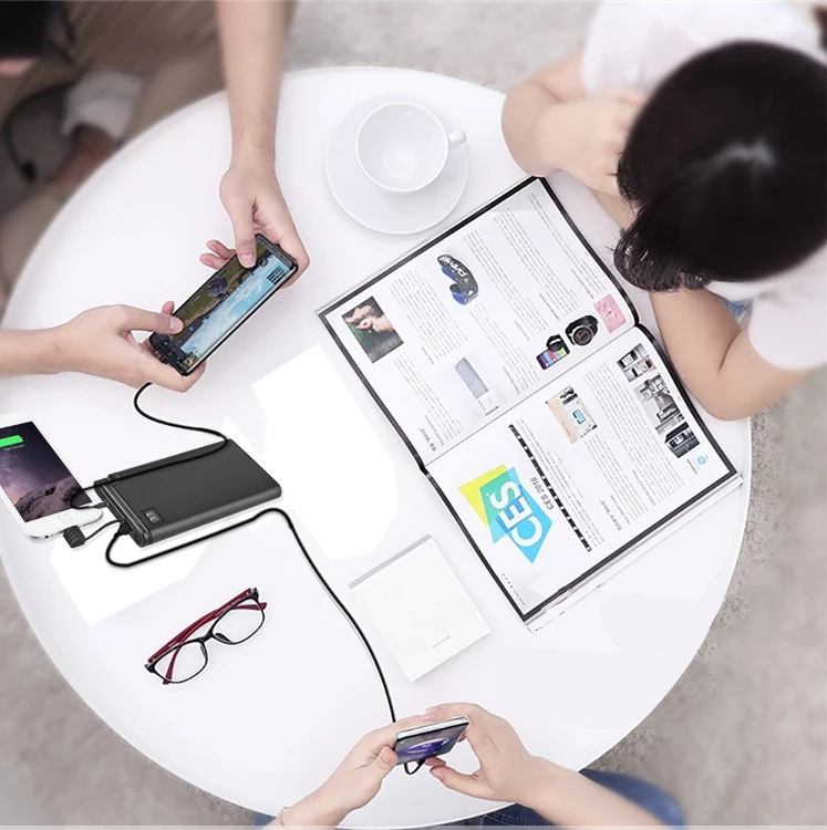 10000mAh Two-way Quick Charge 18W USB-C Type-C 2019 Fast Charging Power Bank - ANKUX.COM