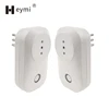 Pc/abs Fireproof Black Life Remote Control Wi-fi French Smart Plug Power Socket Sdk Wholesale Light Wifi Wireless Mini Switch