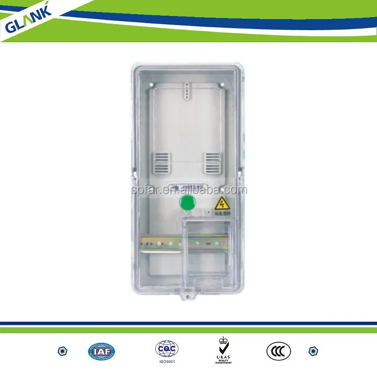7 Years ODM OEM Service Polycarbonate Electricity Meter Boxes for single phase meters