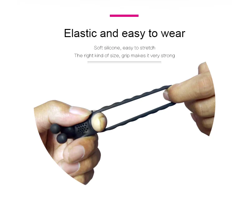silicone ruble weighted gay vibrating delay penis ring mens