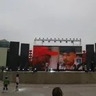 China manufacture SMD big outdoor advertising screen rental P4 led wall display