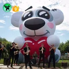 Giant Inflatable Hart Bear Inflatable Cartoon For Advertising Event Decoration W05095