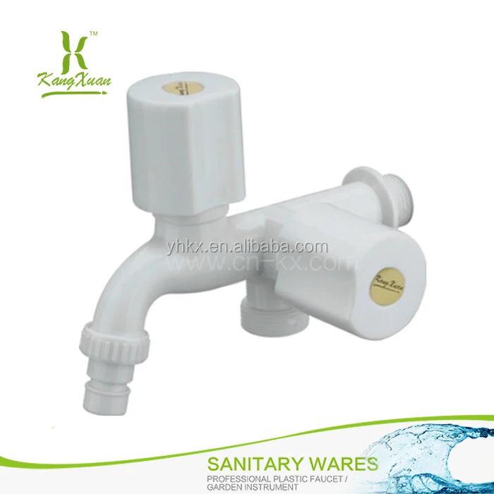 3 4 Inch Thread Size Dual Hand Two Function Abs Plastic Faucet