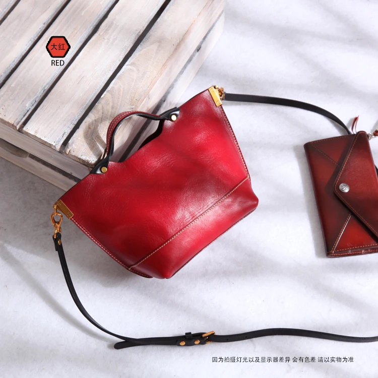 Large Capacity Women Vegetable Tanned Leather Cowhide Crossbody Shoulder Bag Hand Bag Tote Bag 6008, Customized
Large Capacity Women Vegetable Tanned Leather Cowhide Crossbody Shoulder Bag Hand Bag Tote Bag 6008, Customized