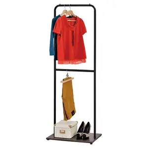 single bar clothes rack