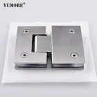 Heavy Duty Conceal Italy Self Closing 180 Degree 304 Stainless Steel Hafele Curve Open Glass Door Frameless Shower Screen Hinges