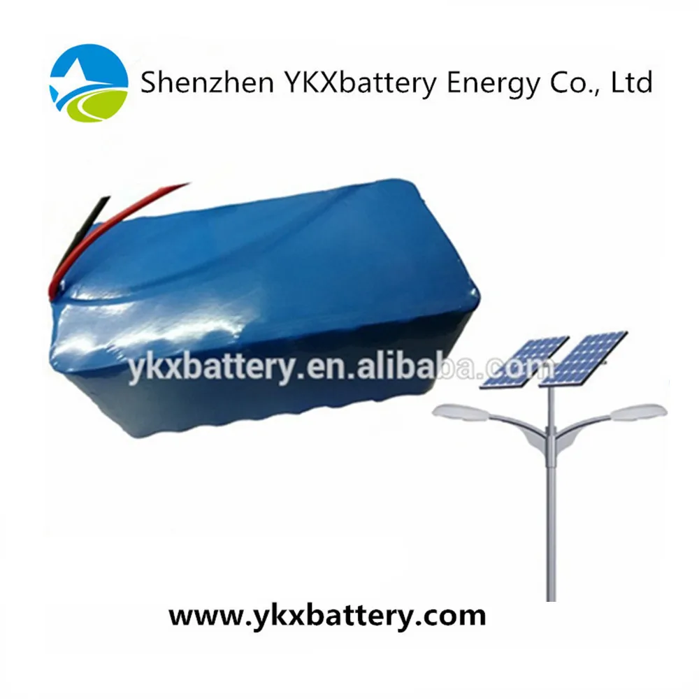 CE ROHS UL UE certificates Rechargeable LiFePO4 26650 4S12P 12v 40Ah li-ion battery for solar street light