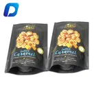 moiture-proof popcorn snack packaging bag zip lock standup custom printed pouches