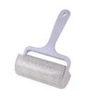 Reusable sticky lint roller dust remover cleaning brush for clothes pet