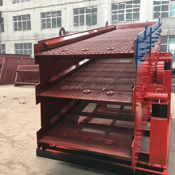 3YK1235 China sand vibrating screen, 3 decks stone shaking vibrating screen for sale