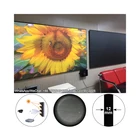 100 inch ambient light rejecting screen 4k ust xiao mi wemax one fixed frame projector screen pet crystal