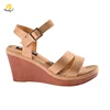 DL1905041 Infinite Stroll Girl DL1905041 OEM Shoes Manufacturer Prototype Korea Wedges Ladies Sandals Pu Sole