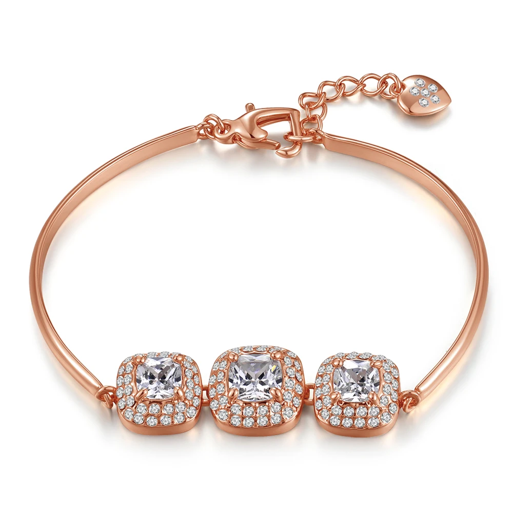 Top Quality Classical 18K Gold & White Gold Plated CZ Diamond Bracelet Wholesale For Women H031 H036
Top Quality Classical 18K Gold & White Gold Plated CZ Diamond Bracelet Wholesale For Women H031 H036