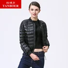 TANBOER Women's Down Jacket duck down coats warm overcoat ultralight weight winter coats TB3272