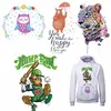 Sewing Notions Animals Patches for Clothing Patch Applications Iron on Heat Transfer Applique on Clothes Thermo Stickers