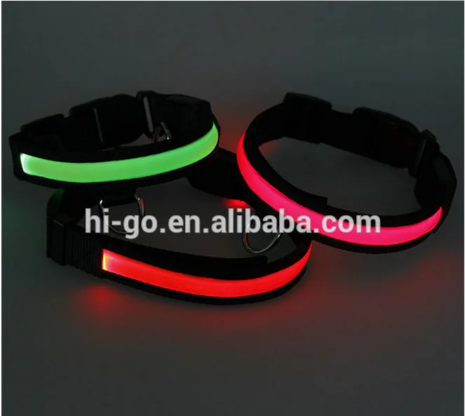 2015 new product led chain collar dog prices cheap dog collar for safety