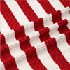 2*2 elastic stripe 97 cotton 3 spandex rib knit fabric for T-shirt