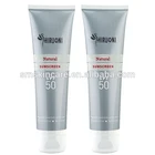 Organic hydrating whitening skin care emulsion sunscreen lotion OEM