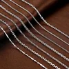 fashion base chain 925 sterling silver jewelry necklace