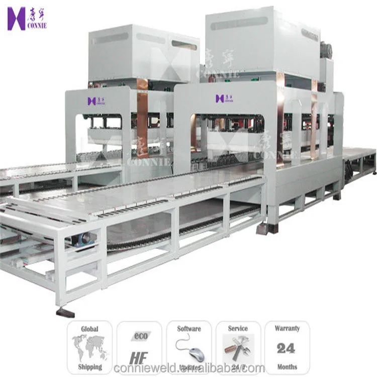 High Quality Wood Floor Panel High Frequency Board Jointing Machine