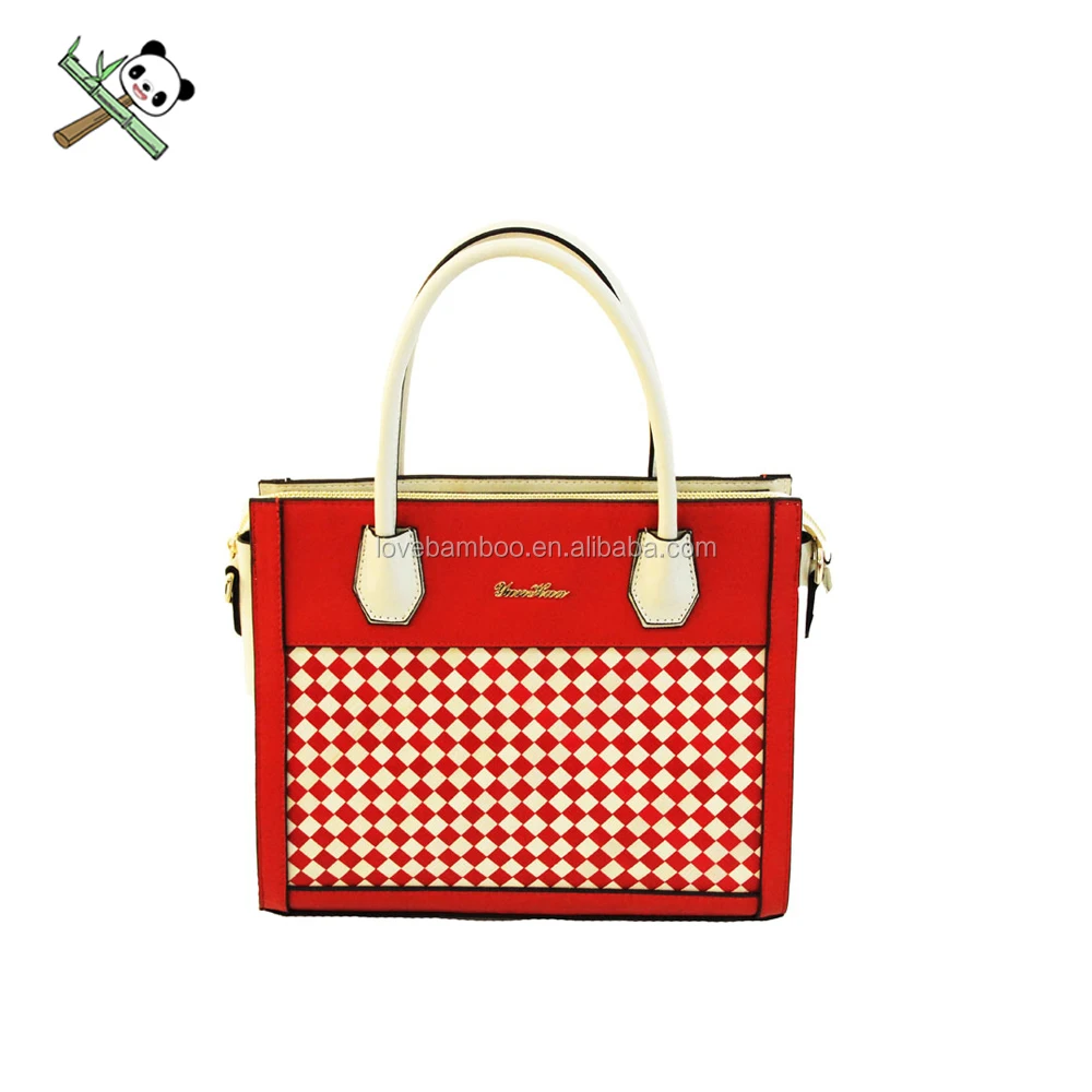 bag lady fashion female bamboo handbag ,leather handbag for sale