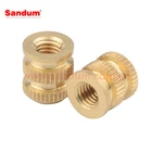 M4 knurled nut brass High strength hex nuts