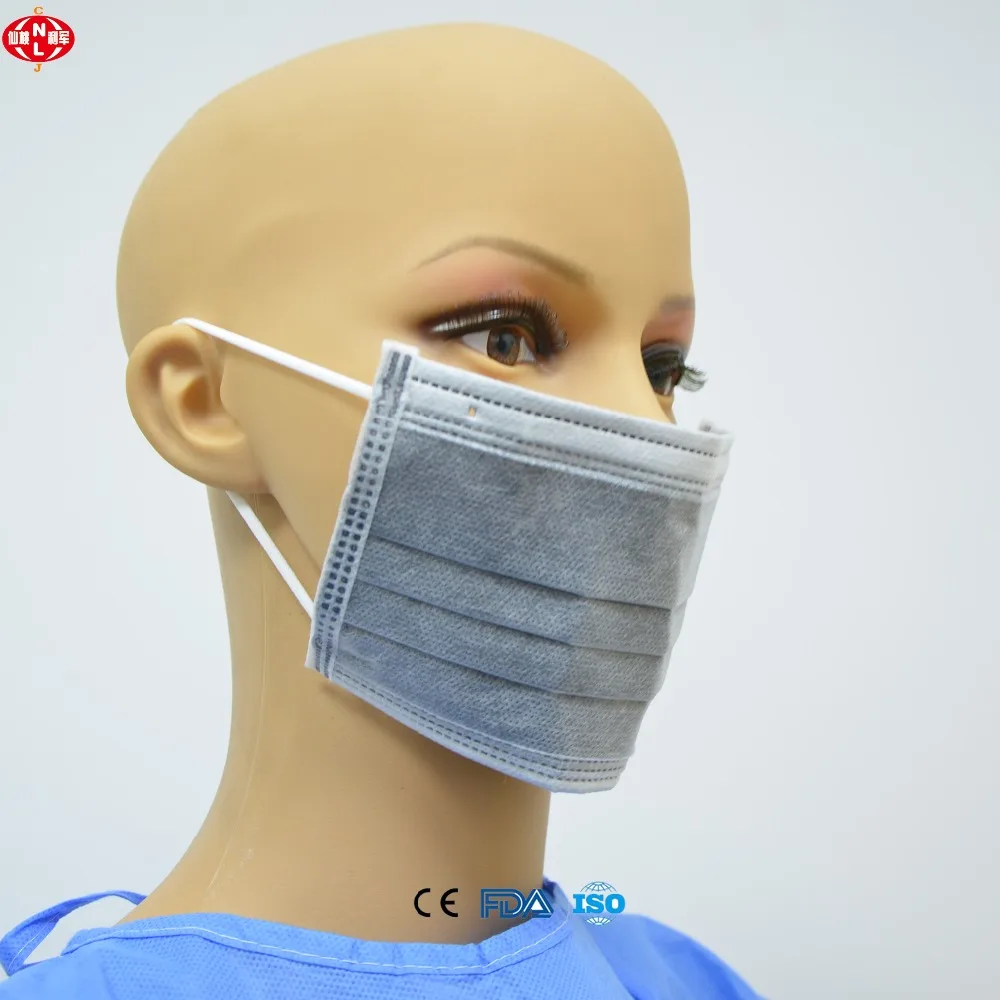 Xiantao Lijun 4 Ply Nurse Face Mask Carbon Filter Face Mask