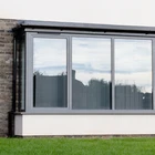 China supplier picture aluminum glass french window and door