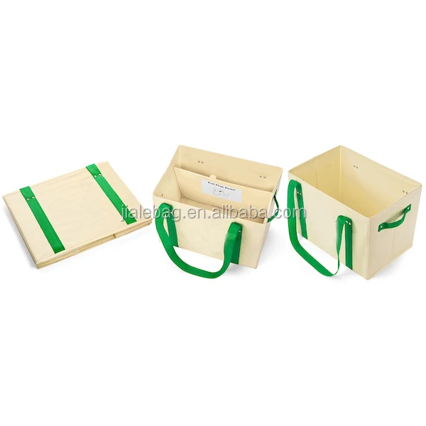 decorative foldable cardboard collapsible storage box with