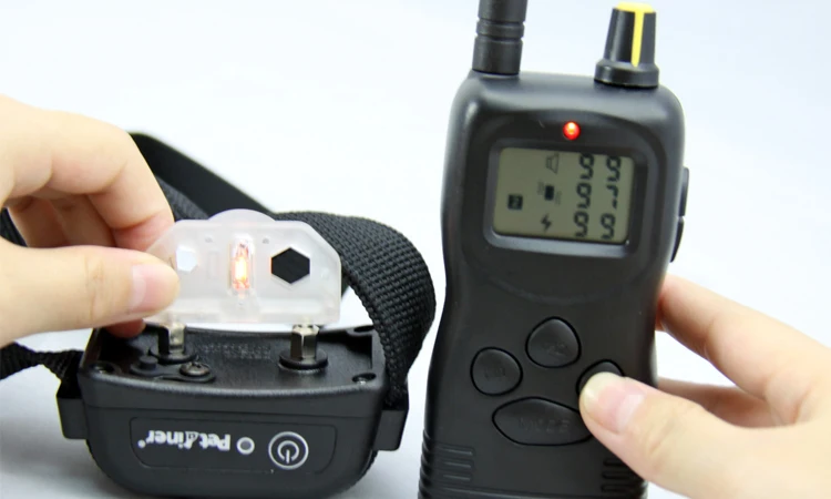K9 working dog training WT759C electric shock collar 1000m Remote Sound Vibration Shock Collar For 3 Dogs