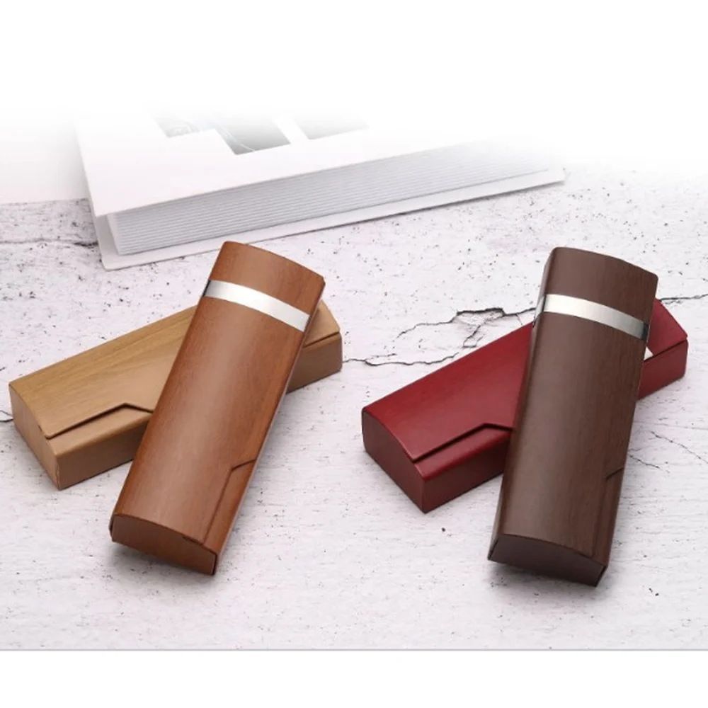 Glasses manual box high-grade wood grain mermerized less mouth glasses box custom leather can be added with steel bar
Glasses manual box high-grade wood grain mermerized less mouth glasses box custom leather can be added with steel bar