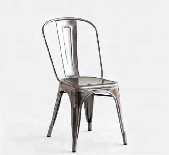 hot selling iron vintage dining metal chair