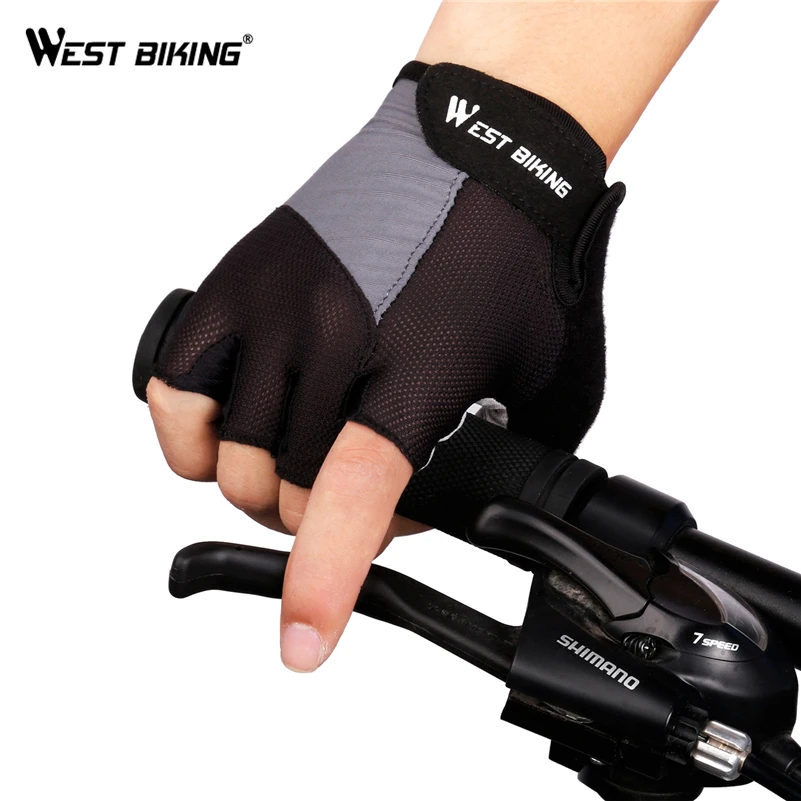 WEST BIKING Breathable Bike Riding Gloves Bicycle Mittens Racing Summer Half Finger Cycling Gloves, Blue/green/black/orange
WEST BIKING Breathable Bike Riding Gloves Bicycle Mittens Racing Summer Half Finger Cycling Gloves, Blue/green/black/orange
