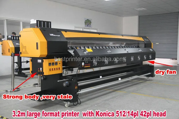 3 2m large format solvent printing machine with konica 512 14pl head 1440dpi view 3 2m large format solvent printing machine k jet product details from shanghai funsun digital technology co ltd on shanghai funsun digital technology co ltd alibaba com