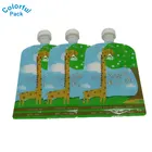 customized baby food packaging nice price ziplock juice spout pouch