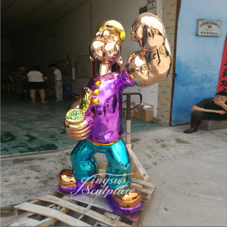 玻璃纤维著名设计艺术流行雕像