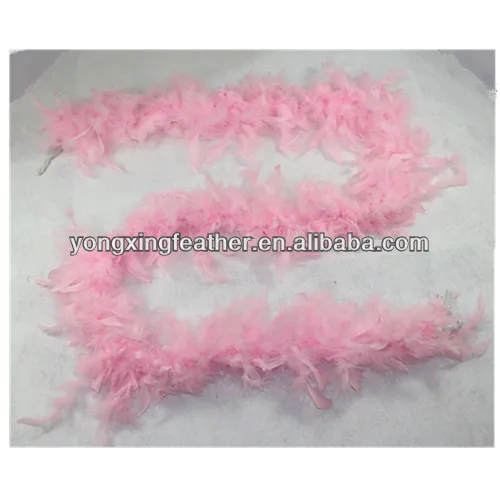 lovely pink feather boa for children' birthday party