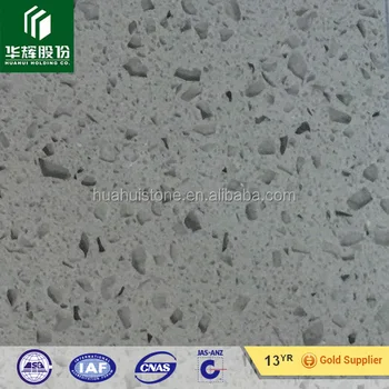 Crystal Grey Galaxy Grey Quartz Stone Big Slabs Countertops