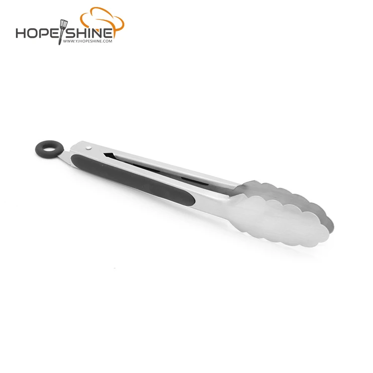 Factory Professional Stainless Steel 430 Bread Cake Kitchen Food Tongs