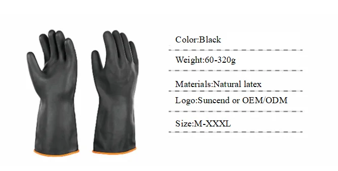 xxxl rubber gloves