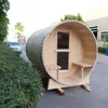 Dry Steam Function and 4 People Capacity home sauna